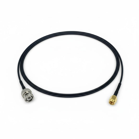 ABONIX RG174 SMA Male to BNC Male RF Coaxial Jumper Cable 6.6ft (2M)