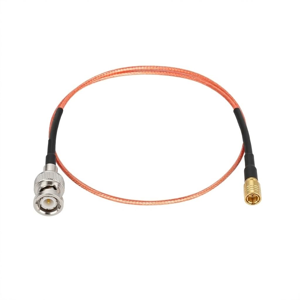 ABONIX RG316 BNC Male to SMB Female RF Coaxial Cable Assembly 2FT (60cm) 50 Ohm Low Loss Cable for Antennas, GPS Modules & RF Equipment