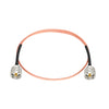 ABONIX RG316 UHF Male to UHF Male Coaxial Cable 2FT, Pack-1