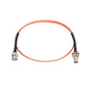 ABONIX RG316 BNC Male to BNC Female Bulkhead Mount Cable 2FT (60cm), Pack- 1