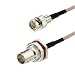 ABONIX RG178 Mini BNC Male to BNC Female Cable 2FT (60cm) - Pack- 1