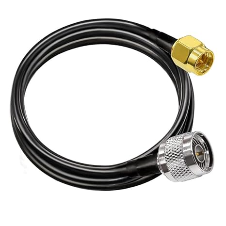 RG58 6.6 feet (2M) Low Loss WiFi Antenna Extension Cable -Pack -1