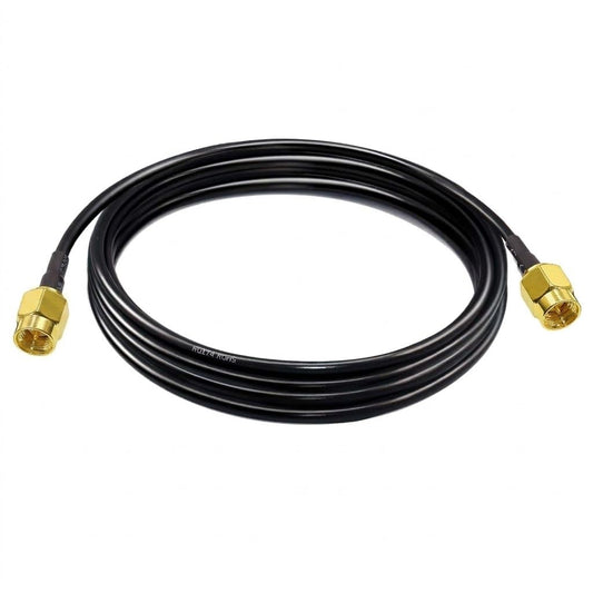 ABONIX SMA Male to SMA Male Cable 2M (6.56FT), RG174 50 Ohm