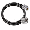 RG58 Coaxial Jumper Cable – N Male to N Female Low Loss RF Extension Cable (2M / 6.6FT) -Pack -1