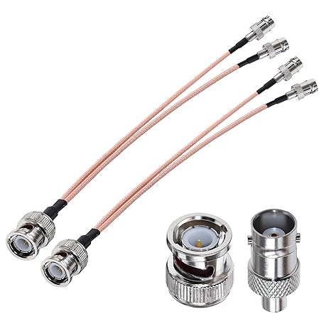 RG316BNC Male to Dual BNC Female 6inch(15cm) Coaxial Cable -Pack -2