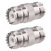 UHF Female to UHF Female Coax Adapter - Pack - 2