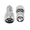 TNC Male to N Male RF Coax Adapter - Pack - 2