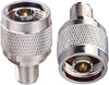 N Type Male to F Type Female RF Coax Adapter - Pack - 2