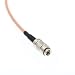 ABONIX RG178 DIN 1.0/2.3 Male to BNC Male Cable 1FT (30cm)- Pack- 1