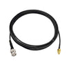 ABONIX BNC Male to SMA Female Bulkhead Cable 3M (9.9FT), RG174 50 Ohm