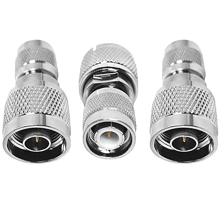 TNC Male to N Male Adapter Connector (Pack of 3)