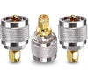 UHF Male to SMA Male Coax Adapter - Pack - 3