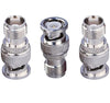 TNC Female to BNC Male RF Coax Adapter - Pack - 3
