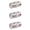 UHF Female to UHF Female Coax Adapter - Pack - 3