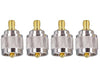 UHF Male to SMA Female Coax Adapter - Pack - 4