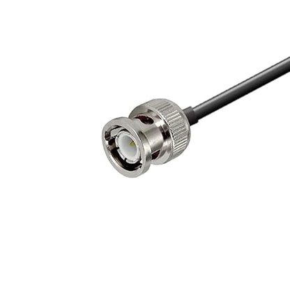 SMA Male to BNC Male RF Coaxial Cable RG174 30CM/12Inch -Pack -1