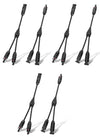 MC4 T Branch Connector 4 to 1 Solar Panel Parallel Adapter (MFF + MMF) –  Pack - 3 Pairs