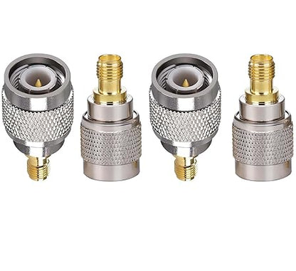 SMA Female to TNC Male Coax Adapter - Pack - 4