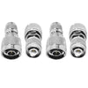 TNC Male to N Male RF Coax Adapter - Pack - 4