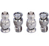 TNC Female to BNC Male RF Coax Adapter - Pack - 4