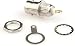 ABONIX BNC Female Chassis Panel Mount Solder Bulkhead Connector Adapter Pack- 3