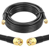 RG58 SMA Male to SMA Male 5M (16.4 ft) Coaxial Jumper Cable (Pack of 1)