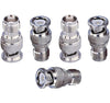 TNC Female to BNC Male RF Coax Adapter - Pack - 5