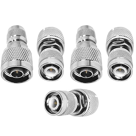 TNC Male to N Male Adapter Connector (Pack of 5)