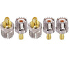SMA Female to UHF Female Connector Pl259 Coax Adapter - Pack - 5
