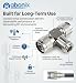 ABONIX N Female to Dual N Male T Adapter, 50 Ohm RF Splitter for Antenna & WiFi- Pack- 1