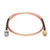 ABONIX BNC to RP-SMA Male 1 Meter RF Cable RG316 50 Ohm for Antenna, CCTV, SDR & LTE Devices - Pack - 1