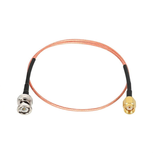 ABONIX BNC to RP-SMA Male 2FT RF Cable RG316 50 Ohm for Antenna, CCTV, SDR & LTE Devices - Pack- 1