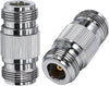 N-Type Female to N-Type Female Coax Adapter - Pack - 2