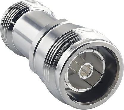 4.3-10 Mini DIN Female to N Female Jack Connector RF Straight Adapter - Pack - 1