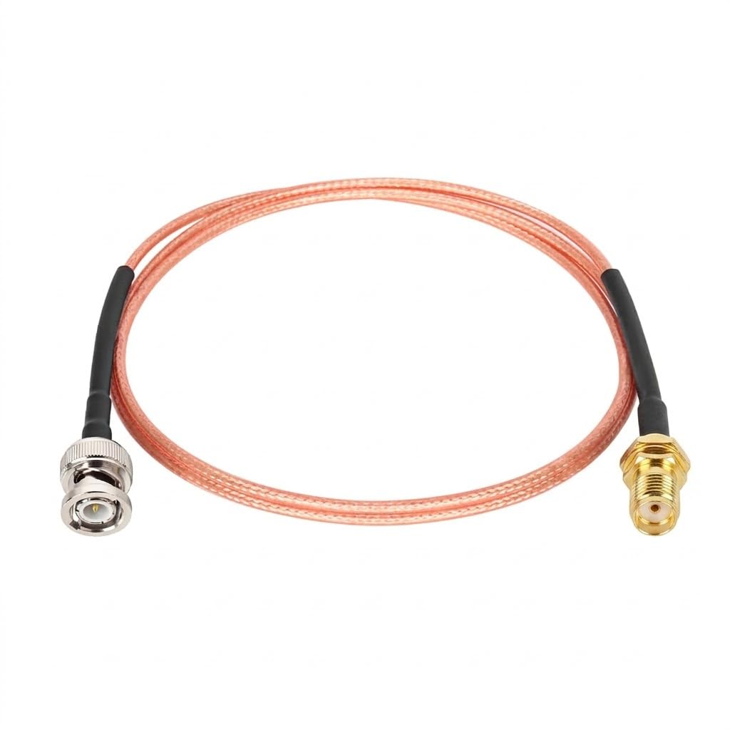 ABONIX BNC Male to SMA Female Cable 1 Meter RG316 50 Ohm
