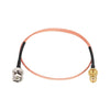 ABONIX BNC Male to SMA Female Cable 2FT RG316 50 Ohm