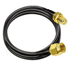 ABONIX RG58 SMA Male to SMA Female Extension Cable (2M / 6.6ft )- Pack- 1