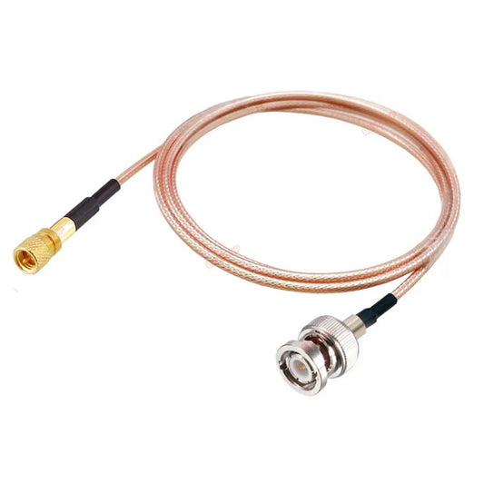 ABONIX RG316 BNC to M5 Microdot Cable 50Ohm Low Loss RF Coaxial Cable 3.3FT(1M)
