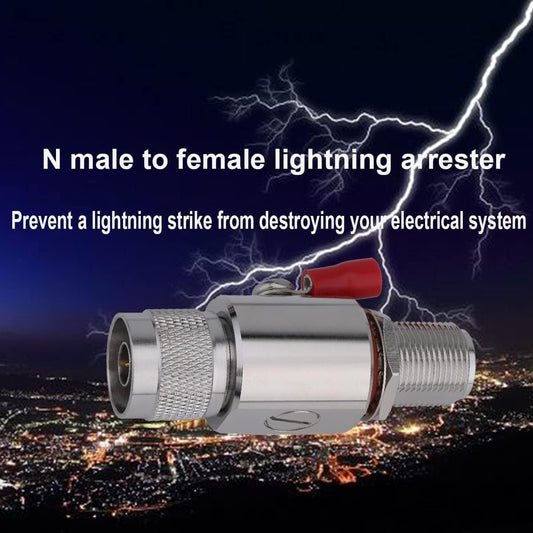 N-Type Coaxial Lightning Arrestor - Pack - 1