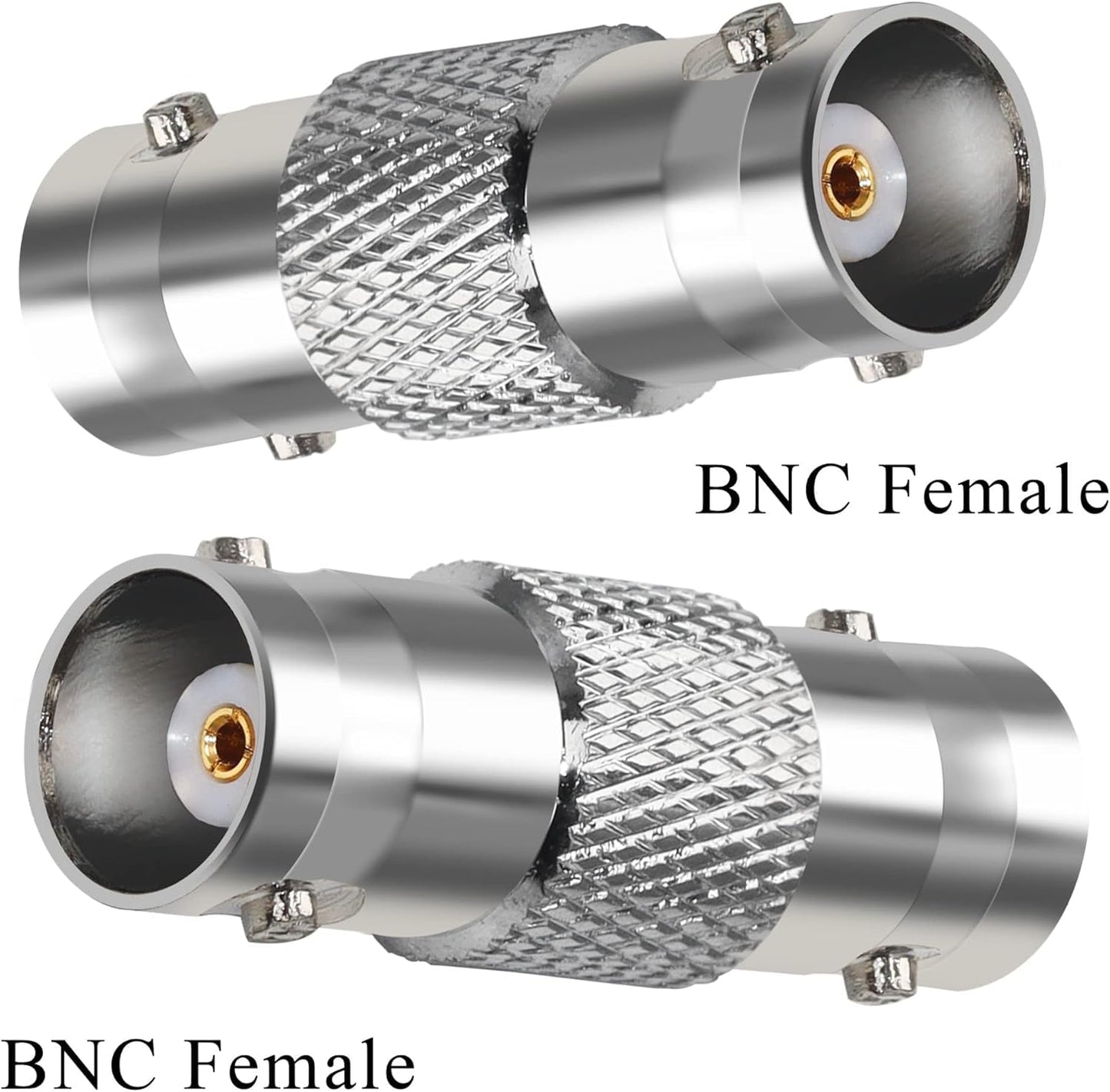BNC Female to BNC Female Barrel Coax Adapter - Pack - 3