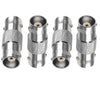 BNC Female to BNC Female Barrel Coax Adapter - Pack - 4