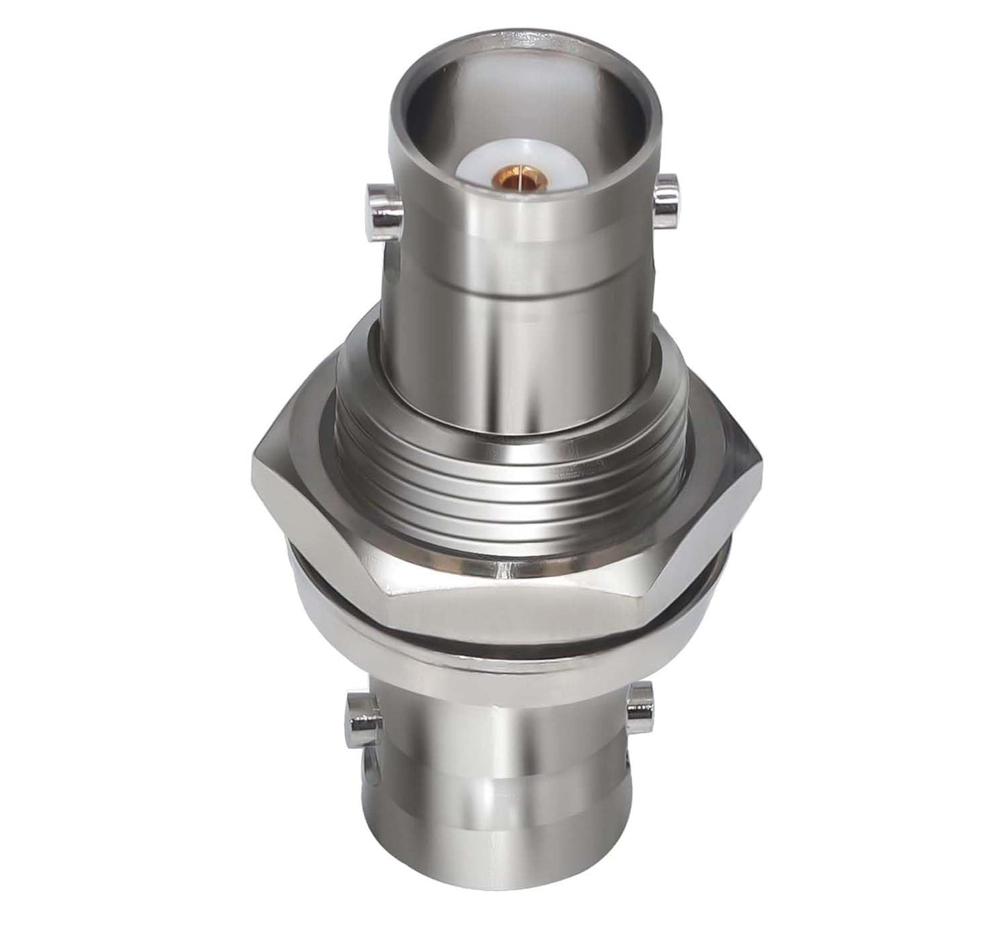 Bnc Female To Female Bulkhead Coax Adapter Pack Of 4