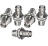 Bnc Female To Female Bulkhead Coax Adapter Pack Of 5