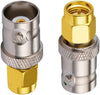 BNC Female to SMA Male Coax Adapter - Pack - 2