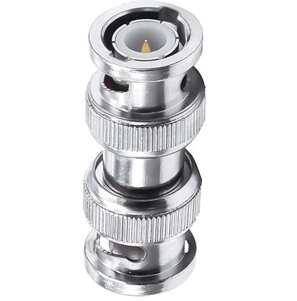 BNC Male to BNC Male RF Coaxial Connector Adapter (Pack of 1)