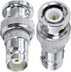 BNC Male to BNC Female RF Coax Adapter - Pack - 2