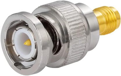 BNC Male to SMA Female RF Connector Adapter (Pack of 5) – Coaxial Adapter