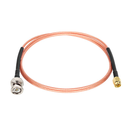 ABONIX RG316 SMA Male to BNC Male RF Coaxial Cable 3FT (1 M), Pack- 1