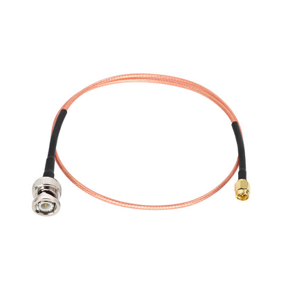 ABONIX RG316 SMA Male to BNC Male RF Coaxial Cable 2FT (60cm) – Pack- 1