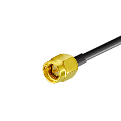 SMA Male to BNC Male RF Coaxial Cable – RG174 Adapter Cord, 15cm / 6in -Pack -1